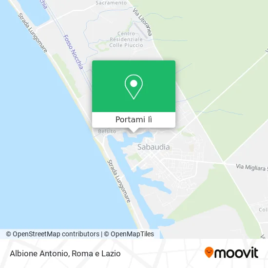 Mappa Albione Antonio