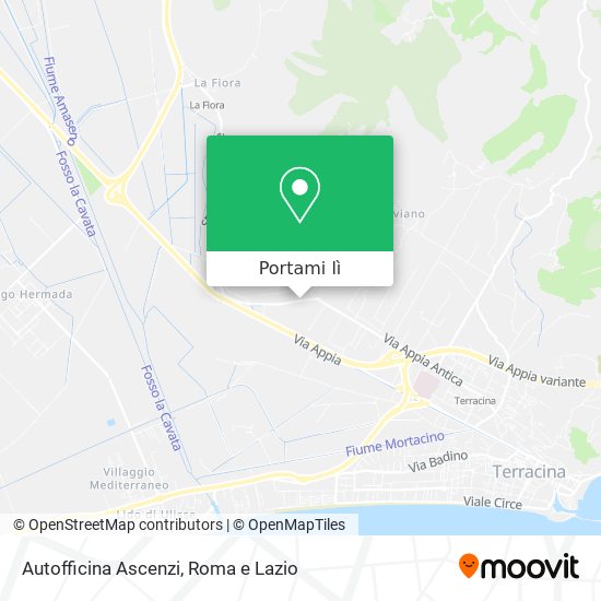 Mappa Autofficina Ascenzi