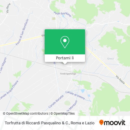 Mappa Torfrutta di Riccardi Pasqualino & C.
