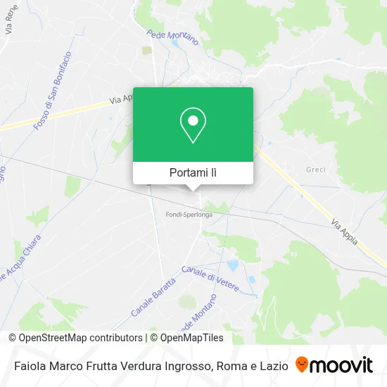 Mappa Faiola Marco Frutta Verdura Ingrosso