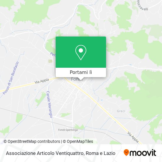 Mappa Associazione Articolo Ventiquattro