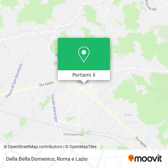 Mappa Della Bella Domenico