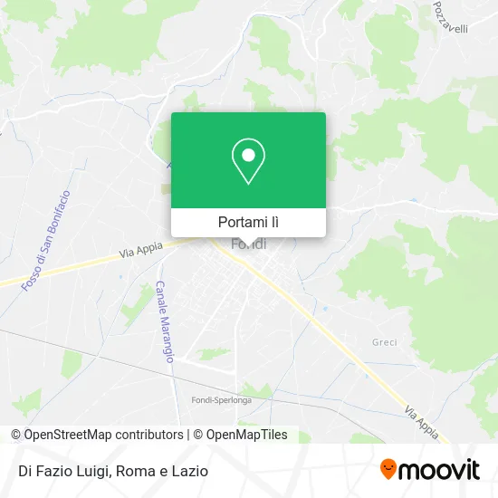 Mappa Di Fazio Luigi