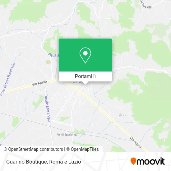 Mappa Guarino Boutique