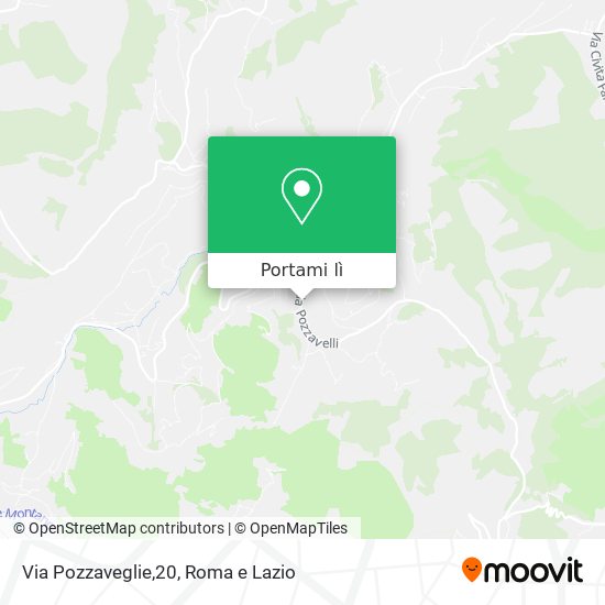 Mappa Via Pozzaveglie,20