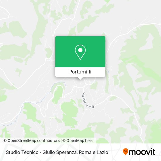 Mappa Studio Tecnico - Giulio Speranza