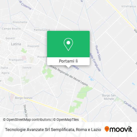 Mappa Tecnologie Avanzate Srl Semplificata