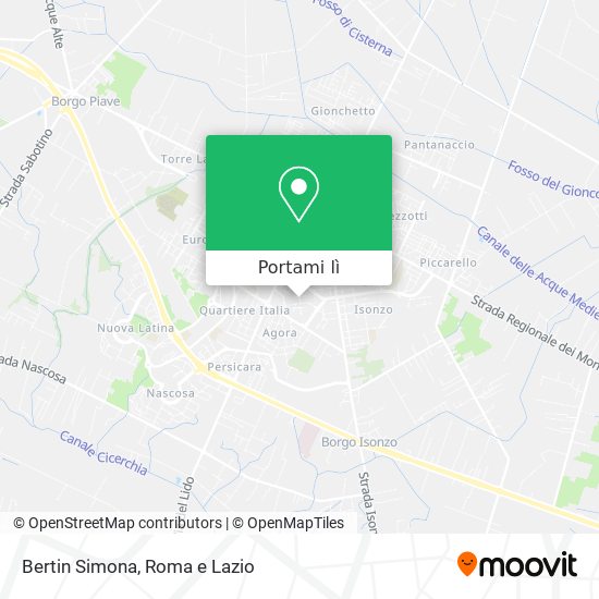 Mappa Bertin Simona