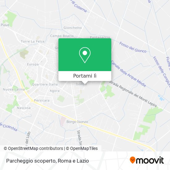 Mappa Parcheggio scoperto