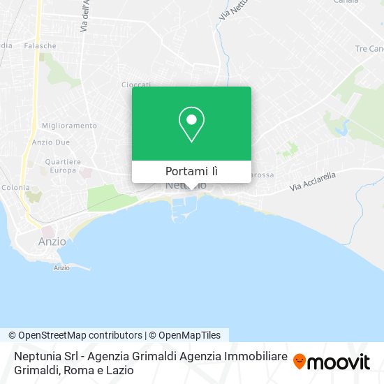 Mappa Neptunia Srl - Agenzia Grimaldi Agenzia Immobiliare Grimaldi