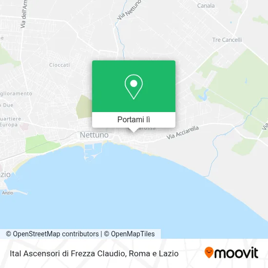 Mappa Ital Ascensori di Frezza Claudio