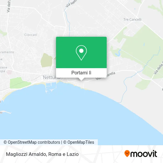 Mappa Magliozzi Arnaldo