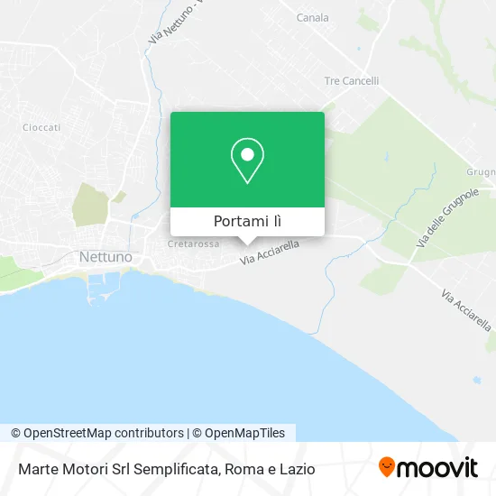 Mappa Marte Motori Srl Semplificata