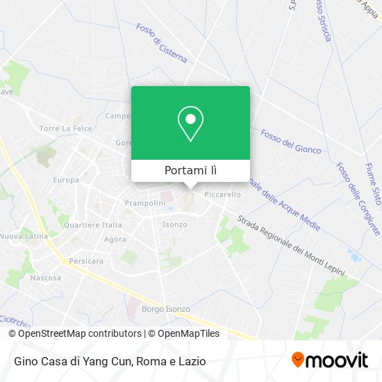 Mappa Gino Casa di Yang Cun