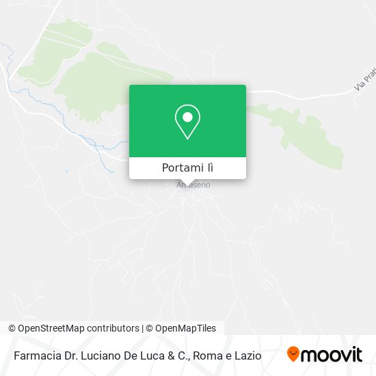 Mappa Farmacia Dr. Luciano De Luca & C.