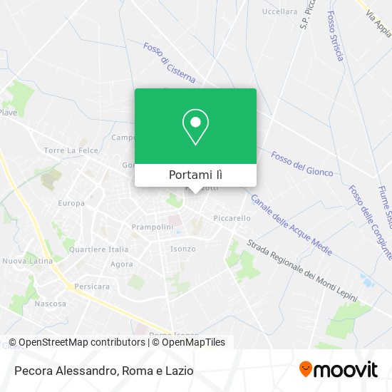 Mappa Pecora Alessandro