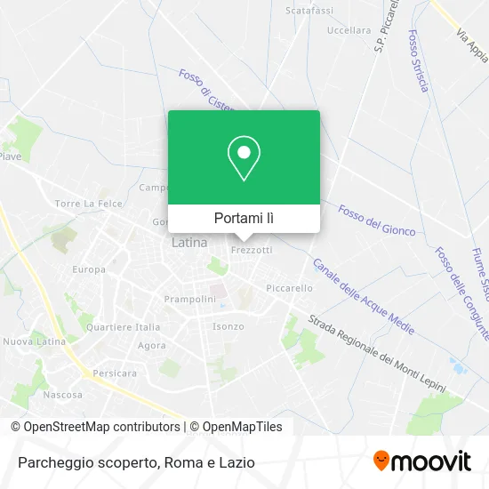 Mappa Parcheggio scoperto