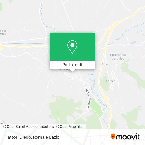 Mappa Fattori Diego