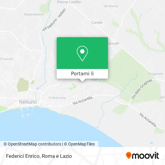 Mappa Federici Enrico