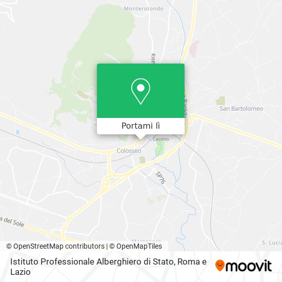 Mappa Istituto Professionale Alberghiero di Stato