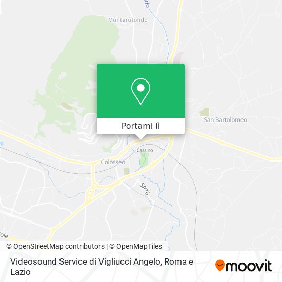 Mappa Videosound Service di Vigliucci Angelo