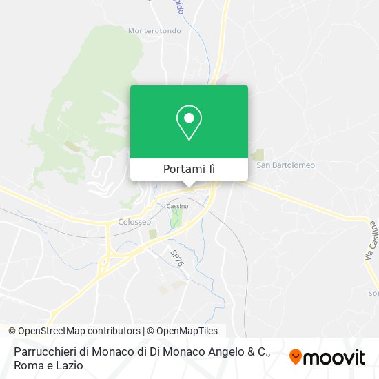 Mappa Parrucchieri di Monaco di Di Monaco Angelo & C.