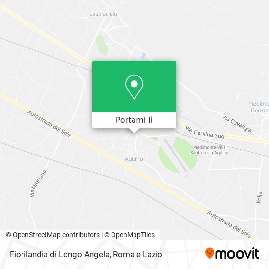 Mappa Fiorilandia di Longo Angela