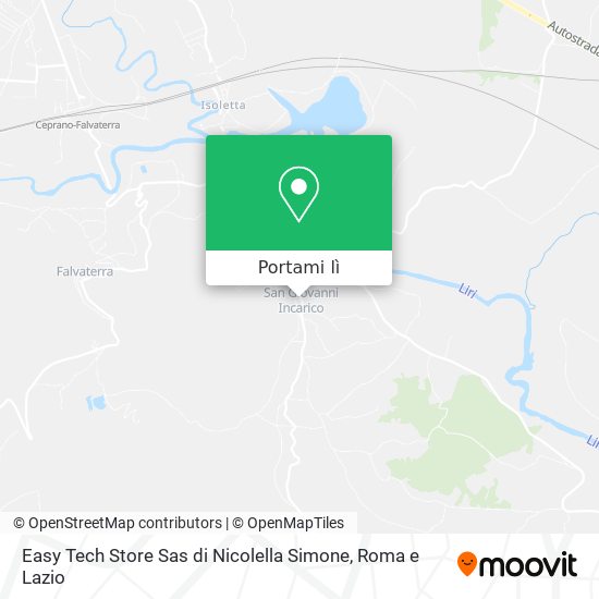 Mappa Easy Tech Store Sas di Nicolella Simone