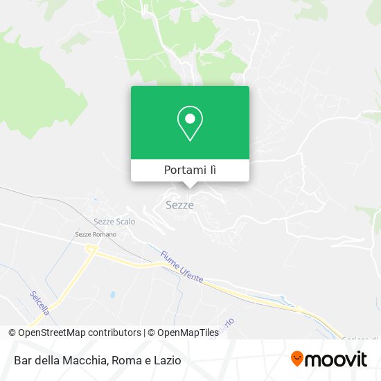 Mappa Bar della Macchia