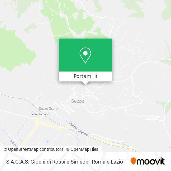 Mappa S.A.G.A.S. Giochi di Rossi e Simeoni