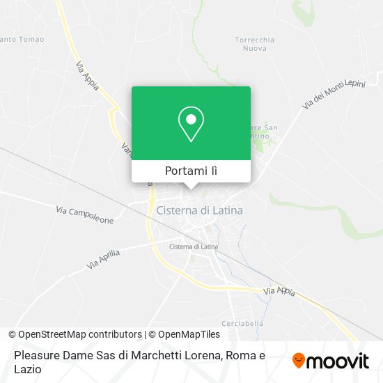 Mappa Pleasure Dame Sas di Marchetti Lorena