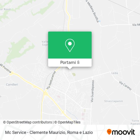 Mappa Mc Service - Clemente Maurizio