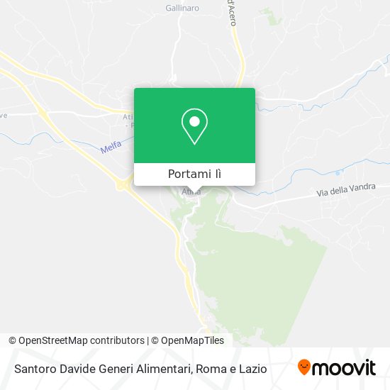 Mappa Santoro Davide Generi Alimentari