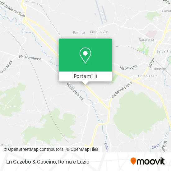 Mappa Ln Gazebo & Cuscino
