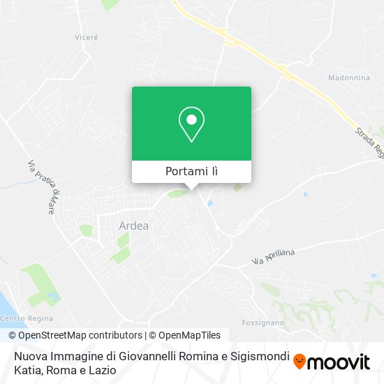 Mappa Nuova Immagine di Giovannelli Romina e Sigismondi Katia
