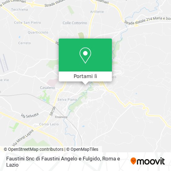 Mappa Faustini Snc di Faustini Angelo e Fulgido