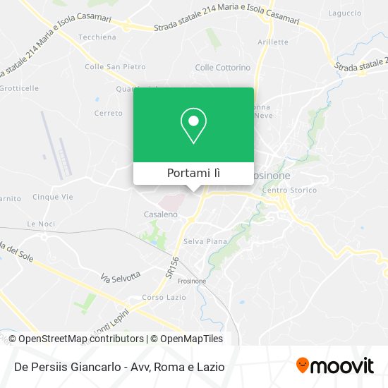 Mappa De Persiis Giancarlo - Avv