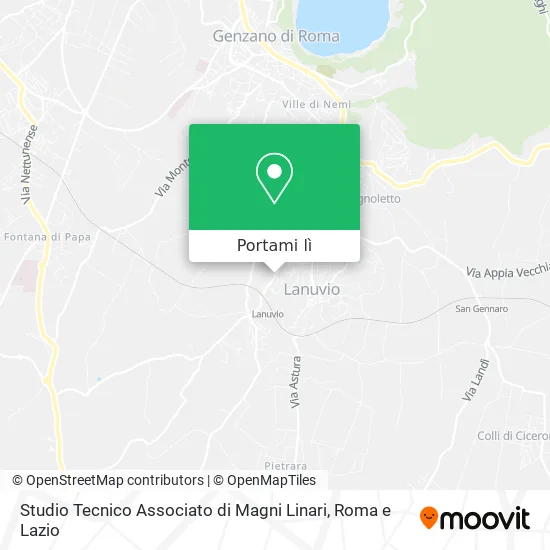 Mappa Studio Tecnico Associato di Magni Linari