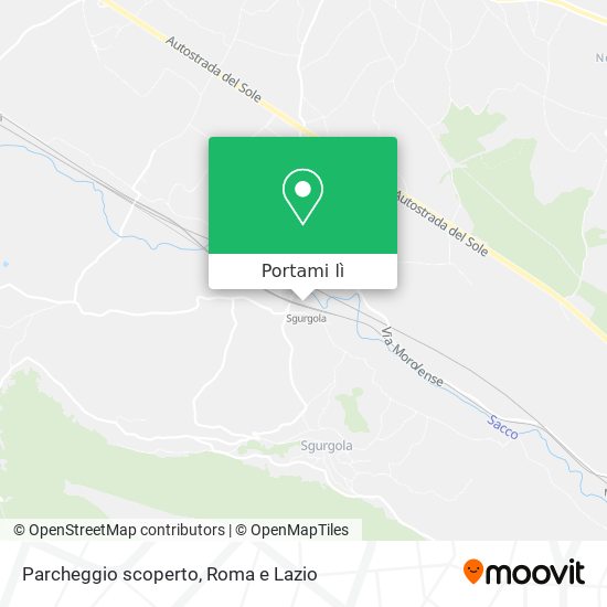 Mappa Parcheggio scoperto