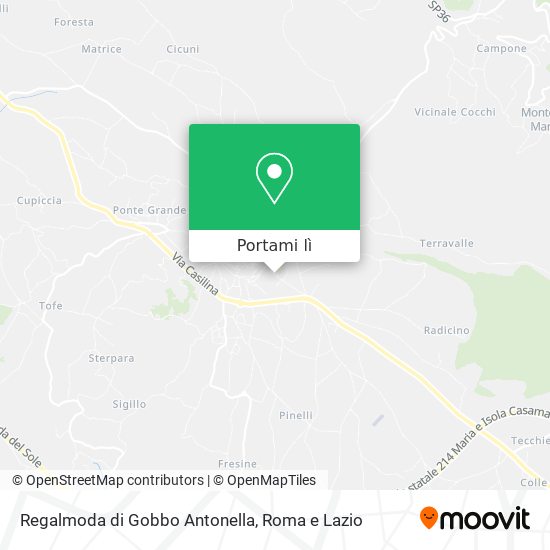 Mappa Regalmoda di Gobbo Antonella