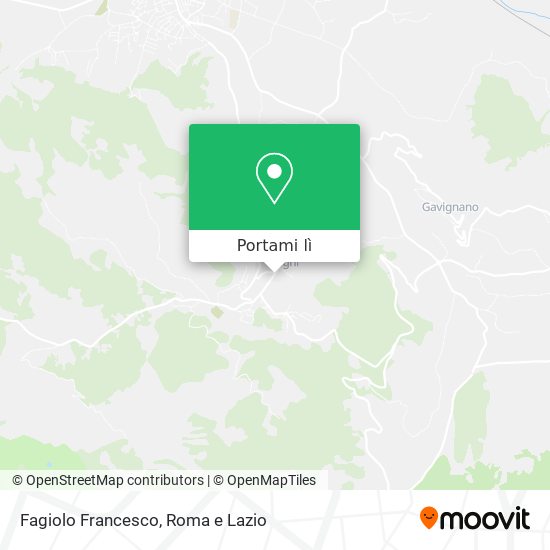 Mappa Fagiolo Francesco