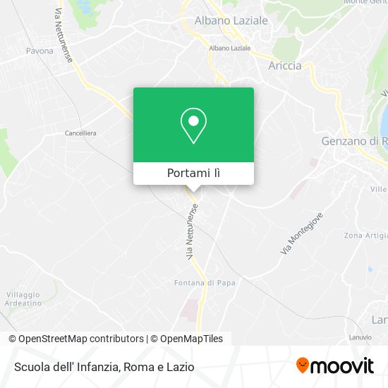 Mappa Scuola dell' Infanzia