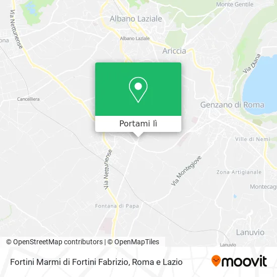 Mappa Fortini Marmi di Fortini Fabrizio
