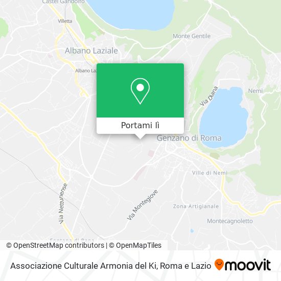 Mappa Associazione Culturale Armonia del Ki