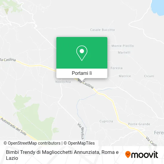 Mappa Bimbi Trendy di Magliocchetti Annunziata