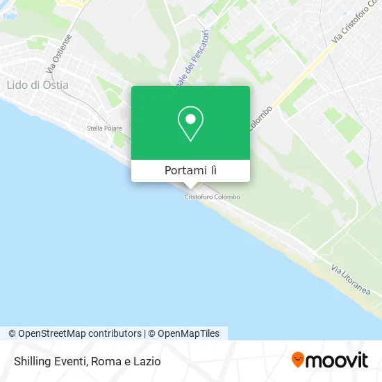 Mappa Shilling Eventi