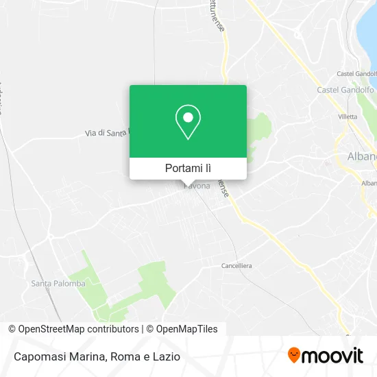 Mappa Capomasi Marina