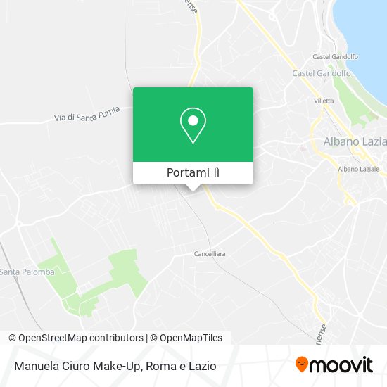 Mappa Manuela Ciuro Make-Up