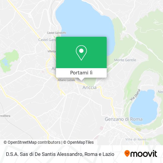 Mappa D.S.A. Sas di De Santis Alessandro