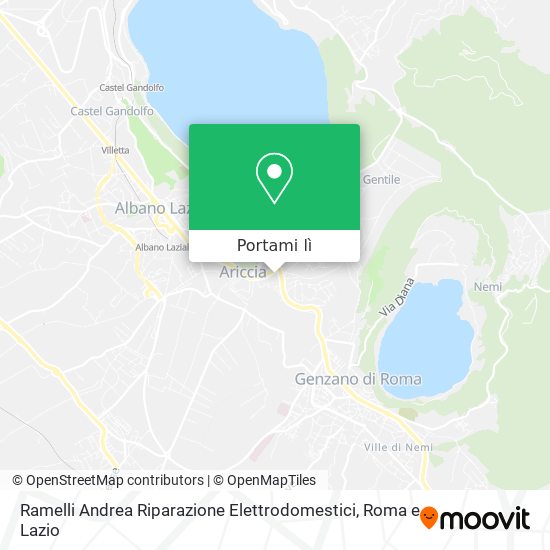 Mappa Ramelli Andrea Riparazione Elettrodomestici
